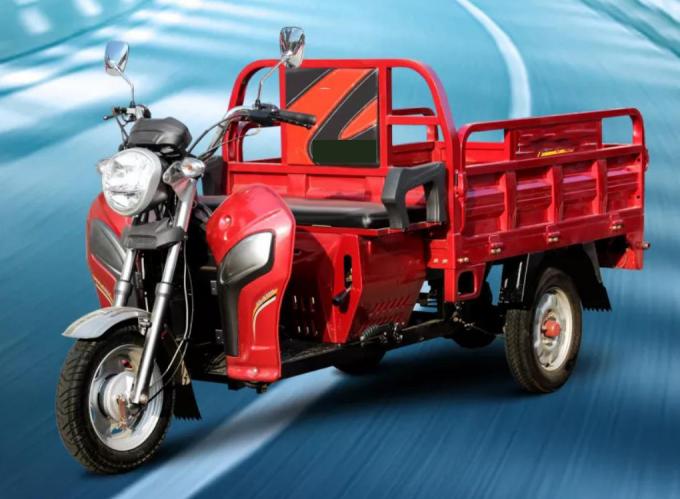 Adult Powerful Tricycle Dump Truck 60V 1200W Low Speed Mountain Model 0